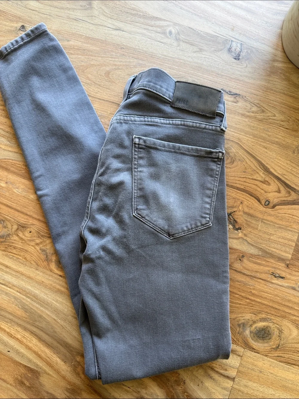PAIGE Gray Slim Leg Jeans Style: Croft - Picture 8 of 8